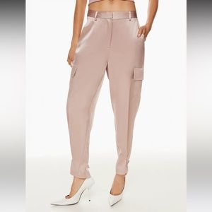 Babaton Refined Cargo Pant Silk Pant